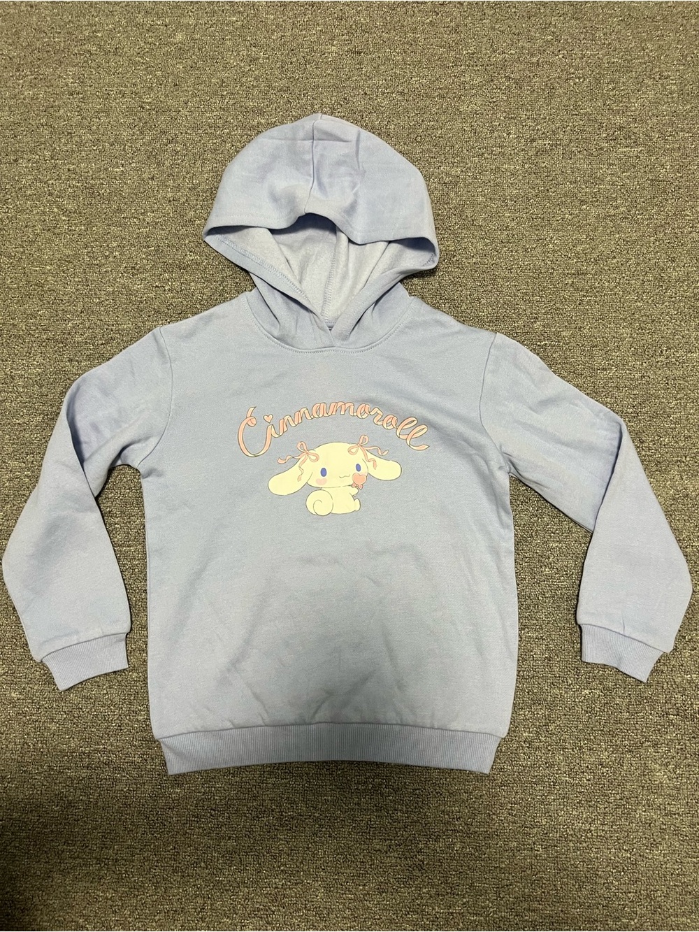 Sanrio Cinnamoroll Light Blue Kids Hoodie Sweatshirt